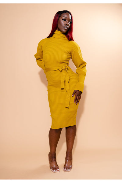 Love You Dress | Mustard