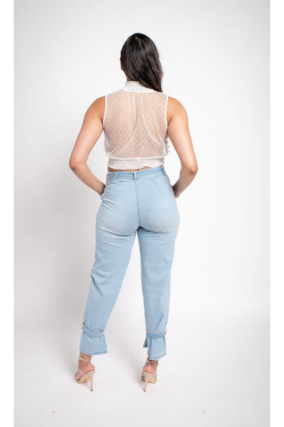 Sky Bling Pants | Denim