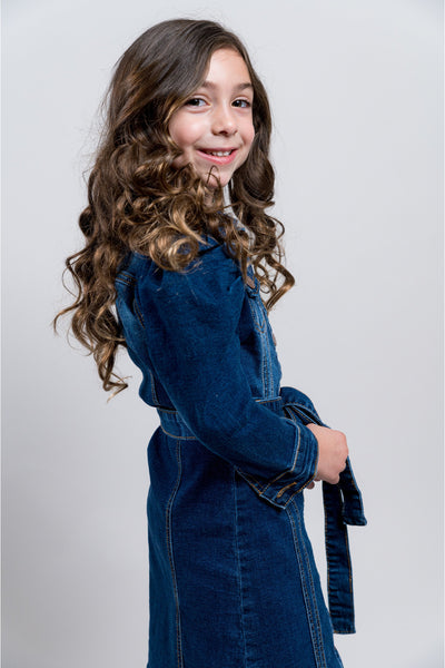 Spicy Denim Dress | Kids