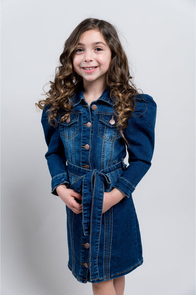Spicy Denim Dress | Kids