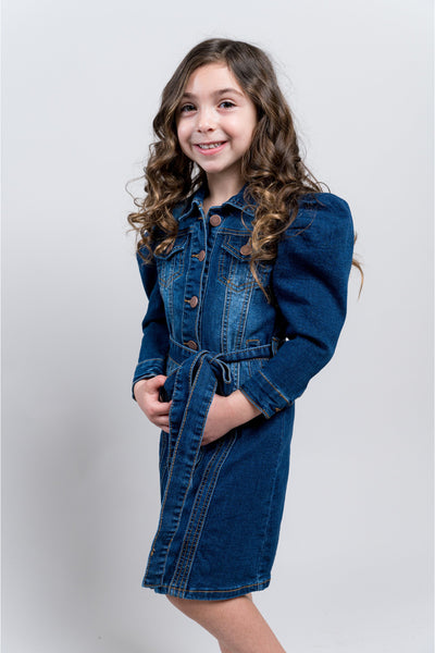 Spicy Denim Dress | Kids