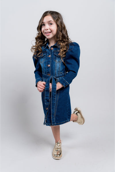 Spicy Denim Dress | Kids