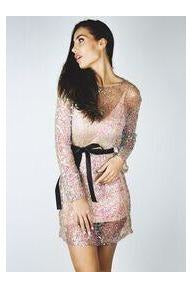 Holo Glitter Dress