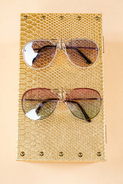 HBIC Rhinestone Sunglasses