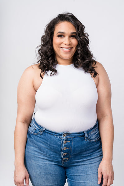 One of One Body Suit | White