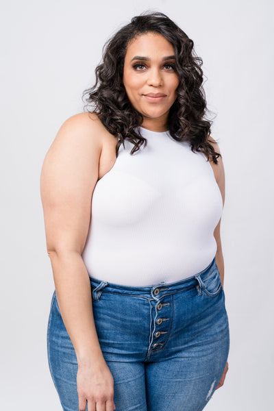 One of One Body Suit | White