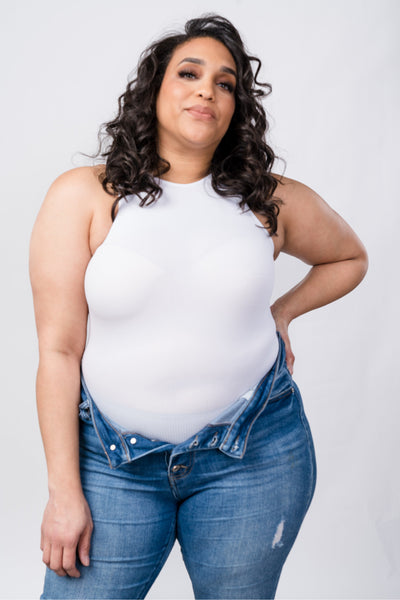 One of One Body Suit | White