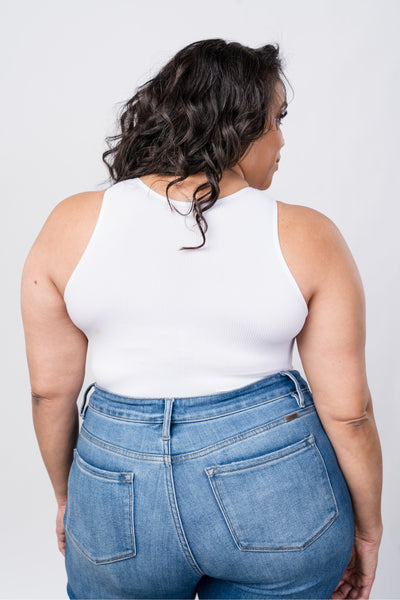 One of One Body Suit | White