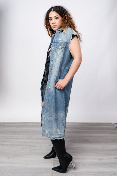 Feeling Good Denim Vest