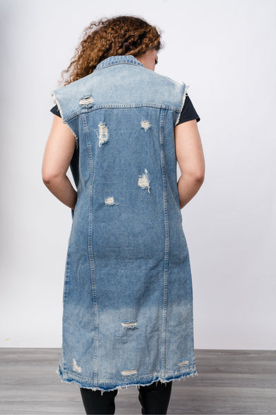 Feeling Good Denim Vest