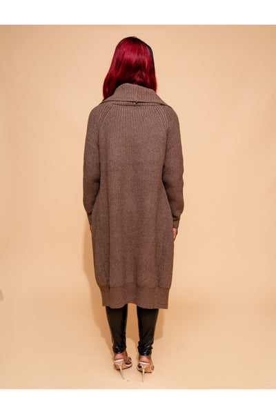 Gone With The Wind Cardigan | Brown