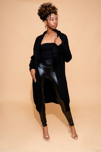 Gone With The Wind Cardigan | Black