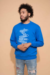 Blue  Stylehaus Sweater | Men