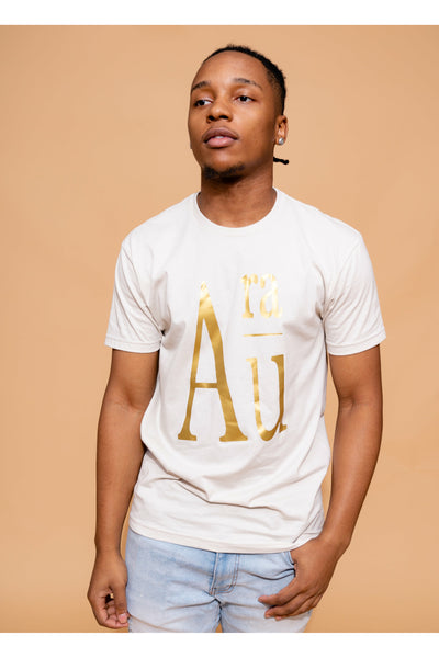 Aura Brand Tee | Ivory