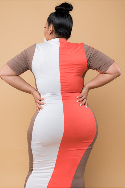 From The Block Dress | Coral